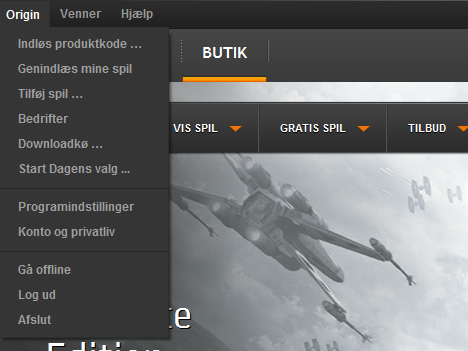 Hur löser jag in mitt spel på Origin?