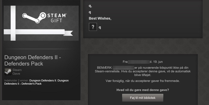 Hur löser jag in mitt Steam Gift spel?